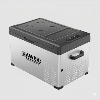 Портативен компресорен хладилник HAWEK 30L – 12V / 24V / 220V | Охлаждане и замразяване навсякъде , модел: С30