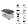 Портативен компресорен хладилник HAWEK 30L – 12V / 24V / 220V | Охлаждане и замразяване навсякъде , модел: С30