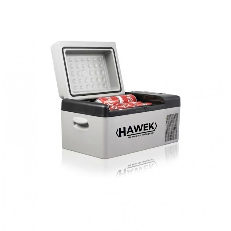 Портативен компресорен хладилник HAWEK 20L – 12V / 24V / 220V | Охлаждане и замразяване навсякъде , модел: С20