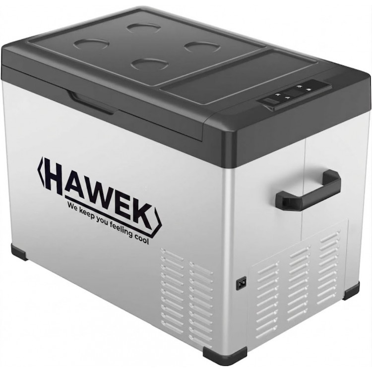Портативен компресорен хладилник HAWEK 40L – 12V / 24V / 220V | Охлаждане и замразяване навсякъде , модел: С40