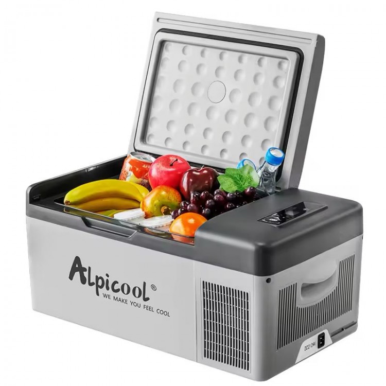 Портативен Компресорен хладилник 20 литра AlpiCool 20L 12V, 24V, 220V, Хладилна Кутия, Фризер Портативен Компресорен хладилник 20 литра AlpiCool 20L 12V, 24V, 220V, Хладилна Кутия, Фризер