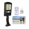 5бр.LED COB Соларна сензорна лампа 1200W с дистанционно 5бр.LED COB Соларна сензорна лампа 1200W с дистанционно