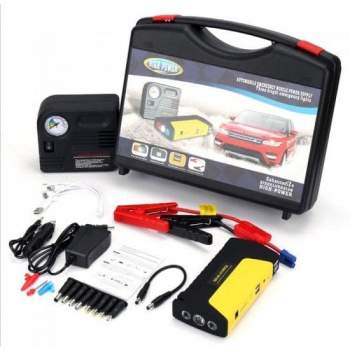 Стартерно устройство high power jump starter за кола + компресор