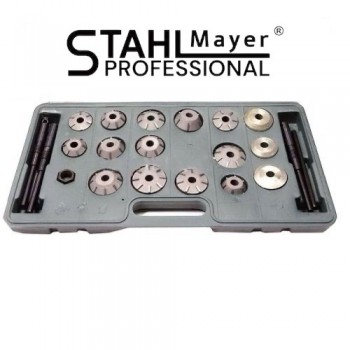 КОМПЛЕКТ ФРЕЗИ ЗА ШЛАЙФАНЕ НА ЛЕГЛА НА КЛАПАНИ , STAHLMAYER