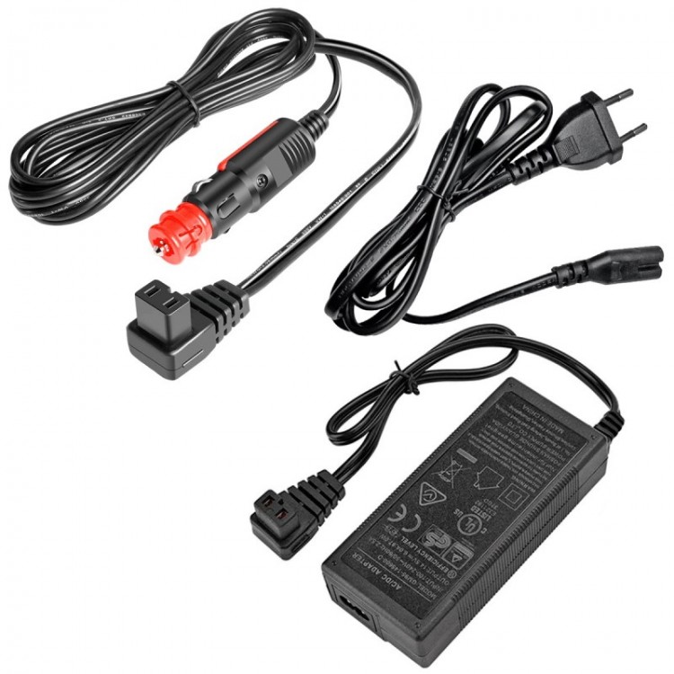 Портативен Компресорен хладилник AlpiCool 40 литра 12V 24V 220V, Хладилна Кутия, Фризер