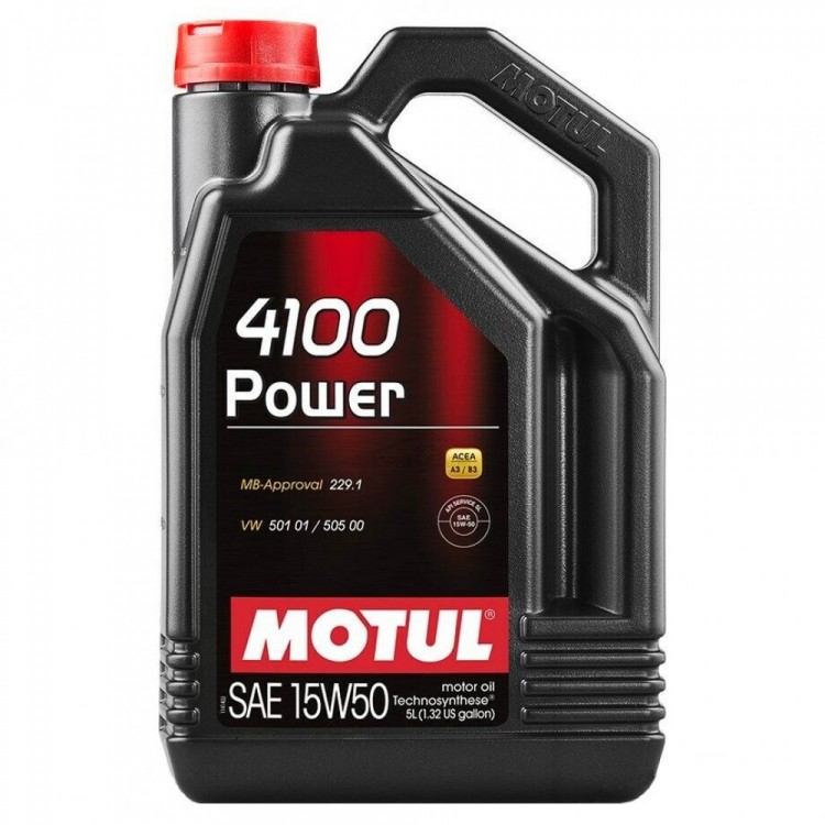 Масло MOTUL 4100 POWER 15W50 5L Масло MOTUL 4100 POWER 15W50 5L