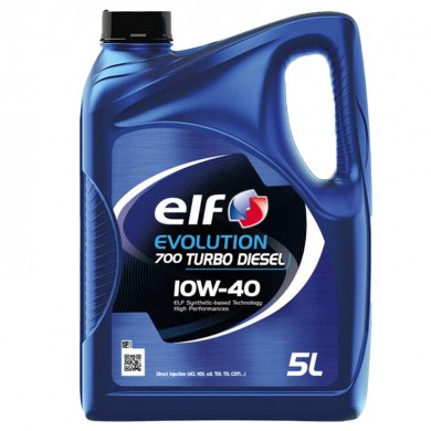 ELF EVOLUTION 700 TURBO DIESEL 10W-40 5L