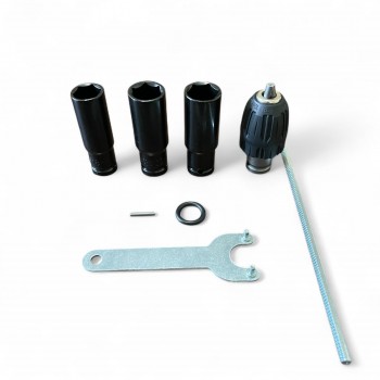 Акумулаторен комплект 4в1 , гайковерт-винтоверт , ъглошлайф , пефоратор 36v 10.0A , STAHLMAYER