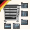 ШКАФ С ИНСТРУМЕНТИ STAHLMAYER СЪС 7 ЧЕКМЕДЖЕТА – 5 ПЪЛНИ ШКАФ С ИНСТРУМЕНТИ STAHLMAYER СЪС 7 ЧЕКМЕДЖЕТА – 5 ПЪЛНИ