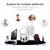 ВИСОКОКАЧЕСТВЕНА 3MP БЕЗЖИЧНА ВЪРТЯЩА СЕ НА 360° IP ВИДЕО КАМЕРА ВИСОКОКАЧЕСТВЕНА 3MP БЕЗЖИЧНА ВЪРТЯЩА СЕ НА 360° IP ВИДЕО КАМЕРА