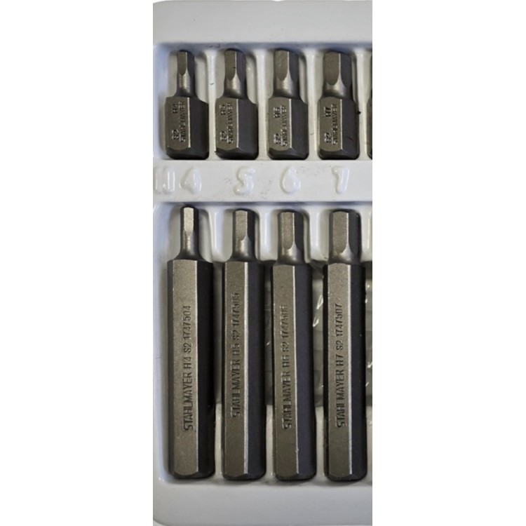 Комплект битове-накрайници STAHLMAYER , SM4401 , Hex, XZN и Torx, 1/2", 3/8", 40 броя Комплект битове-накрайници STAHLMAYER , SM4401 , Hex, XZN и Torx, 1/2", 3/8", 40 броя