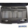 Комплект битове-накрайници HAWEK , 4401new , Hex, XZN и Torx, 1/2", 3/8", 40 броя Комплект битове-накрайници HAWEK , 4401new , Hex, XZN и Torx, 1/2", 3/8", 40 броя