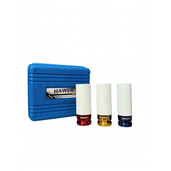 КОМПЛЕКТ УДАРНИ ВЛОЖКИ ЗА ЛЕТИ ДЖАНТИ 17, 19, 21ММ 1/2" HAWEK КОМПЛЕКТ УДАРНИ ВЛОЖКИ ЗА ЛЕТИ ДЖАНТИ 17, 19, 21ММ 1/2" HAWEK