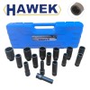 КОМПЛЕКТ УДАРНИ ВЛОЖКИ 1/2″ УДЪЛЖЕНИ 12стенни , 15 ЧАСТИ HAWEK КОМПЛЕКТ УДАРНИ ВЛОЖКИ 1/2″ УДЪЛЖЕНИ 12стенни , 15 ЧАСТИ HAWEK