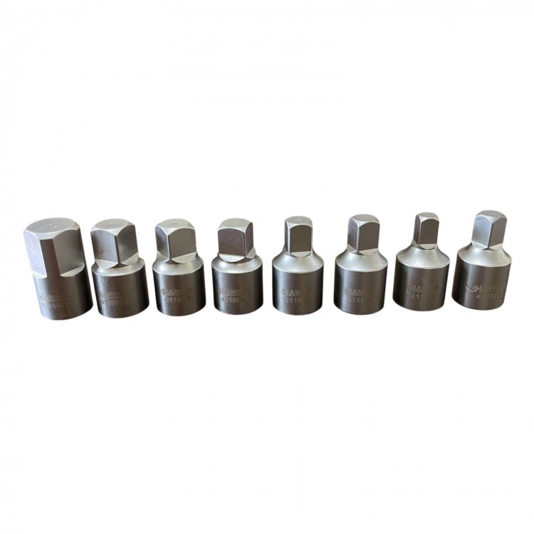 Ключ за КАРТЕР 8бр. 1/2“ 8-19ММ релса HAWEK , HW-4118MR