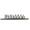 Ключ за КАРТЕР 8бр. 1/2“ 8-19ММ релса HAWEK , HW-4118MR