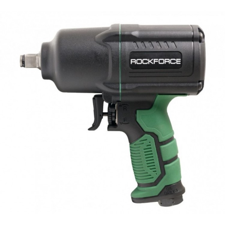 ПНЕВМАТИЧЕН ГАЙКОВЕРТ С КЪС ШПИНДЕЛ 1450 NМ 1/2" ROCKFORCE С ВЛОЖКИ И КУФАР ПНЕВМАТИЧЕН ГАЙКОВЕРТ С КЪС ШПИНДЕЛ 1450 NМ 1/2" ROCKFORCE С ВЛОЖКИ И КУФАР