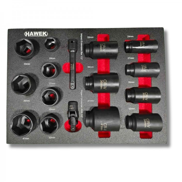 Професионален шкаф с инструменти HAWEK с 12 чекмеджета Професионален шкаф с инструменти HAWEK с 12 чекмеджета