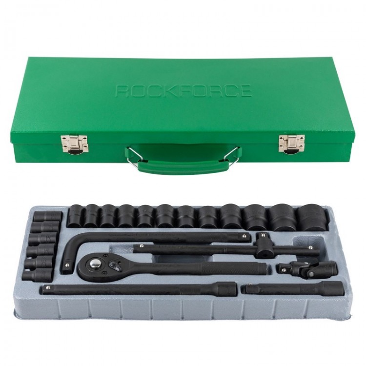 ГЕДОРЕ 1/2" 24 ЧАСТИ УДАРНО ROCKFORCE , RF-4245B-5MPB ГЕДОРЕ 1/2" 24 ЧАСТИ УДАРНО ROCKFORCE , RF-4245B-5MPB