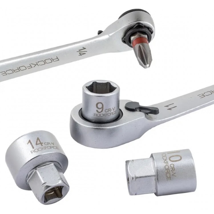 МИНИ ГЕДОРЕ 31 ЧАСТИ 1/4'' ROCKFORCE МИНИ ГЕДОРЕ 31 ЧАСТИ 1/4'' ROCKFORCE