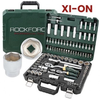 Гедоре 108 части ROCKFORCE  , XI-ON със специални вложки