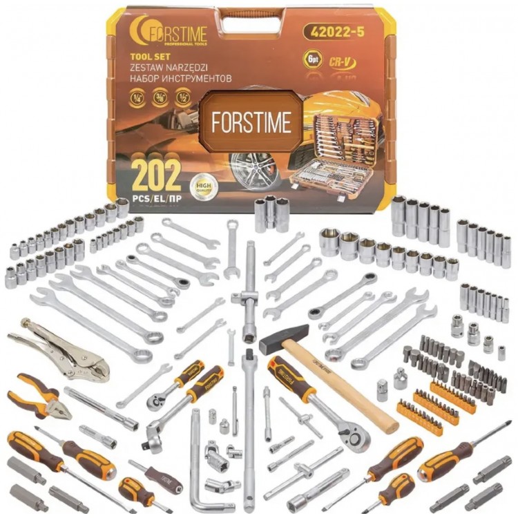 ГЕДОРЕ 202 ЧАСТИ 1/4", 3/8", 1/2" FORSTIME ГЕДОРЕ 202 ЧАСТИ 1/4", 3/8", 1/2" FORSTIME