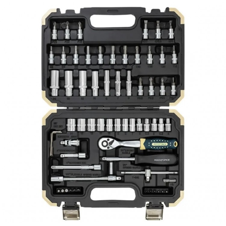 Гедоре 66 части 1/4" ROCKFORCE