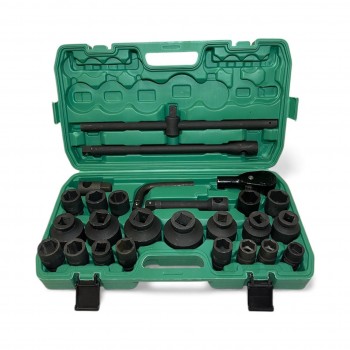 Гедоре камионджийско 26 части STAHLMAYER  21-65mm, ударни вложки CR-MO