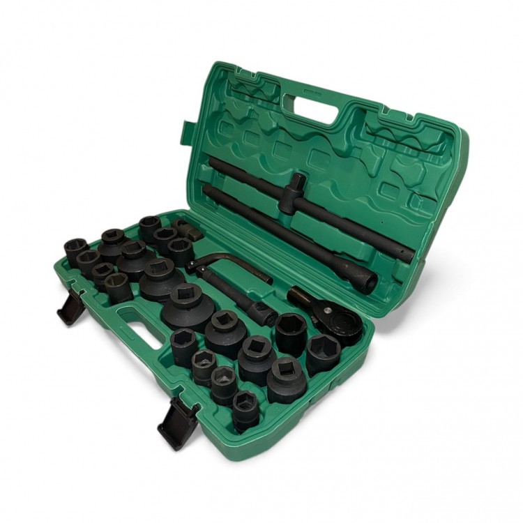 Гедоре камионджийско 26 части STAHLMAYER  21-65mm, ударни вложки CR-MO