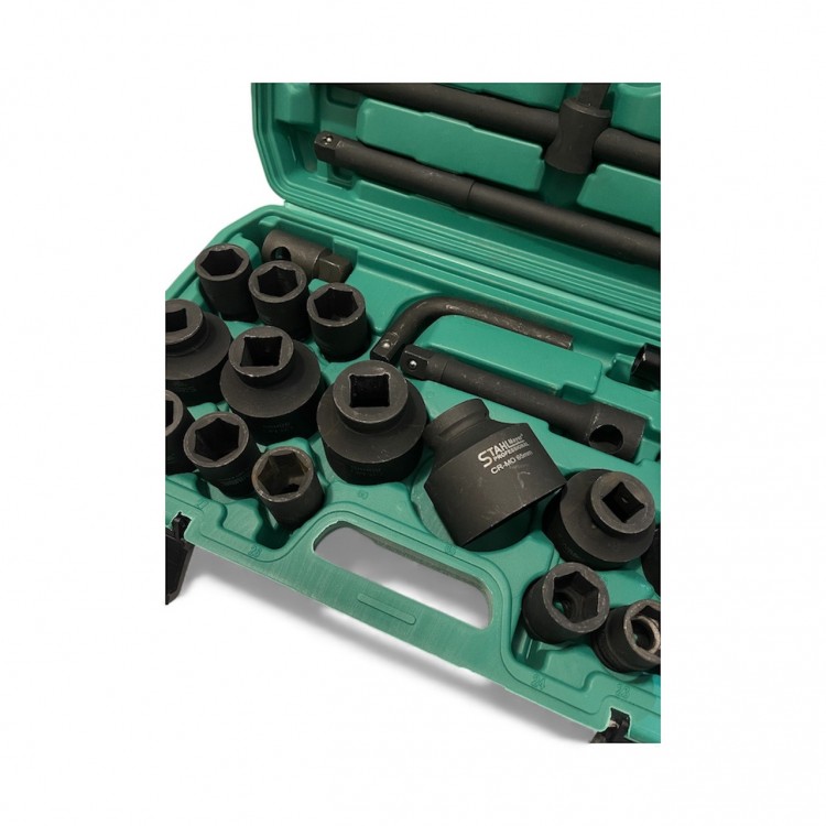 Гедоре камионджийско 26 части STAHLMAYER  21-65mm, ударни вложки CR-MO