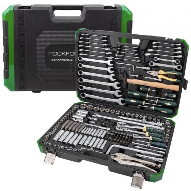 ГЕДОРЕ 202+2 ЧАСТИ 1/4″, 3/8″, 1/2″ ROCKFORCE