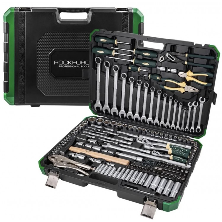 ГЕДОРЕ 180 +2 ЧАСТИ 1/4″, 3/8″, 1/2″ ROCKFORCE