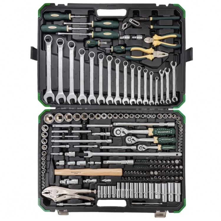 ГЕДОРЕ 180 +2 ЧАСТИ 1/4″, 3/8″, 1/2″ ROCKFORCE