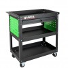 Инструментална количка HAWEK с 3 рафта и 1 чекмедже , HW-1191