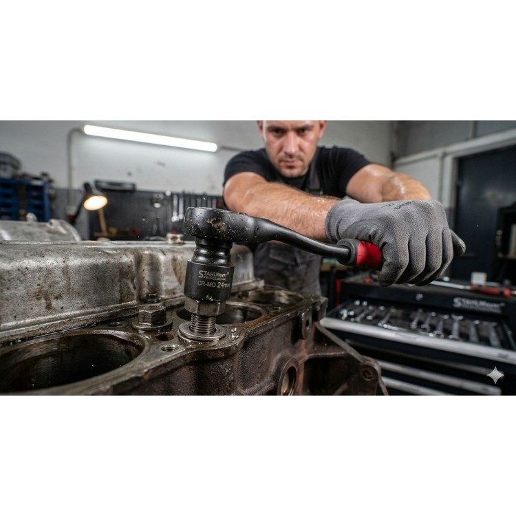 Ударно гедоре 1/2" 37 части STAHLMAYER