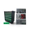 ROCKFORCE  шкаф с инструменти – 240 части, 5 чекмеджета
