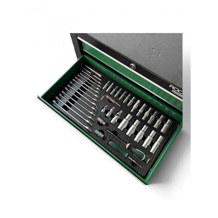 ROCKFORCE  шкаф с инструменти – 240 части, 5 чекмеджета