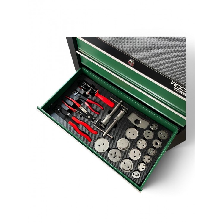ROCKFORCE  шкаф с инструменти – 240 части, 5 чекмеджета