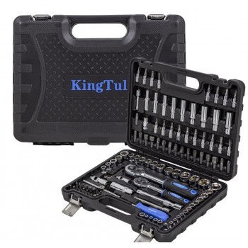 ГЕДОРЕ КОМПЛЕКТ 108 ЧАСТИ 1/4” 1/2” KINGTUL ГЕДОРЕ КОМПЛЕКТ 108 ЧАСТИ 1/4” 1/2” KINGTUL