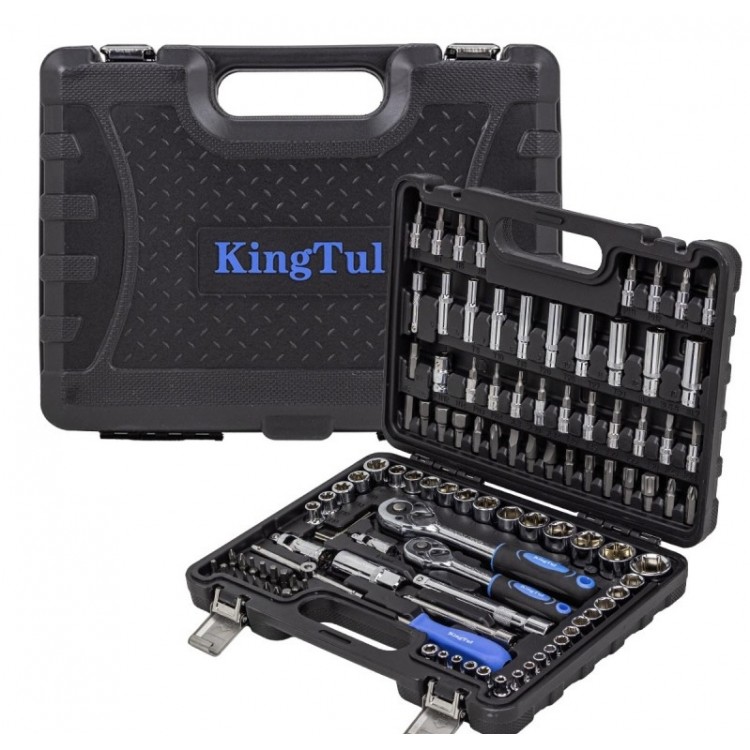 ГЕДОРЕ КОМПЛЕКТ 108 ЧАСТИ 1/4” 1/2” KINGTUL ГЕДОРЕ КОМПЛЕКТ 108 ЧАСТИ 1/4” 1/2” KINGTUL