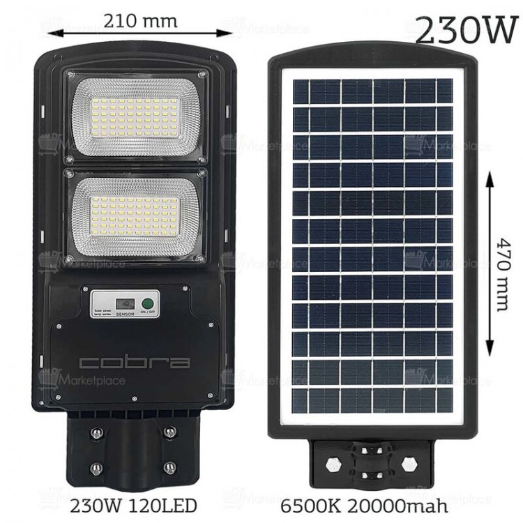 Соларна лампа 950W + Стойка Соларна лампа 950W + Стойка