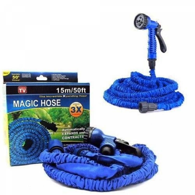 Разтегателен градински маркуч Magic Hose Разтегателен градински маркуч Magic Hose