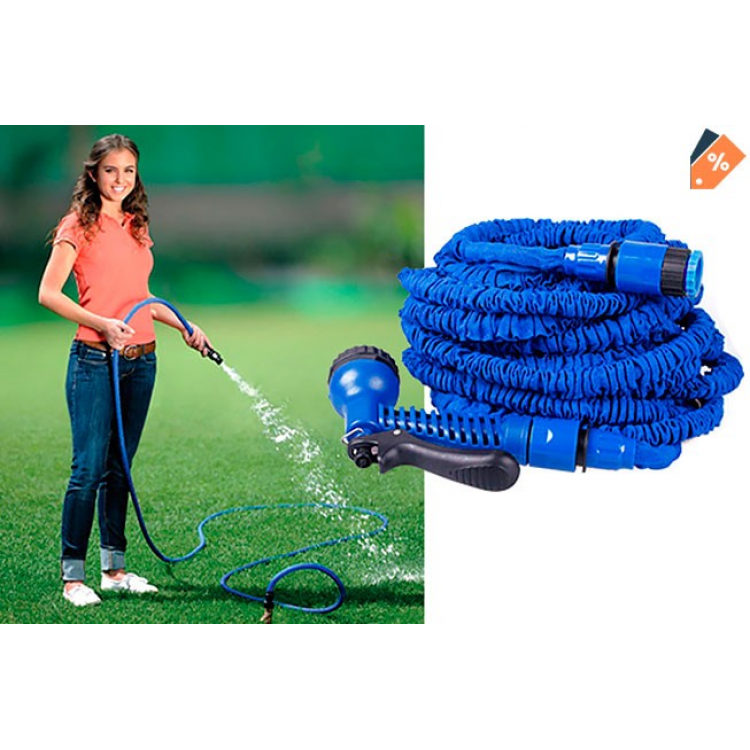 Разтегателен градински маркуч Magic Hose Разтегателен градински маркуч Magic Hose