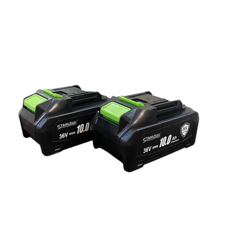 АКУМУЛАТОРНА РЕЗАЧКА STAHLMAYER 36V 10AH С ДИСПЛЕЙ , ДВЕ БАТЕРИИ И 2 ВЕРИГИ – 30СМ ШИНА