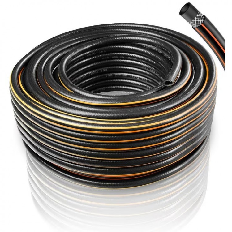 Градински маркуч,термо,мнгосезонен с оплеткс 25 м