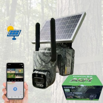 ЛОВНА СОЛАРНА КАМЕРА SUNVISION 4G С ДИСТАНЦИОННО НАБЛЮДЕНИЕ