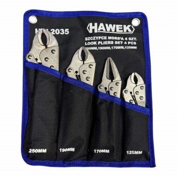 Комплект клещи чираци, 4 части HAWEK , HW-2035 Комплект клещи чираци, 4 части HAWEK , HW-2035