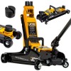 Хидравличен нископрофилен крик тип „крокодил“ JCB 3 тона, 85–380 мм