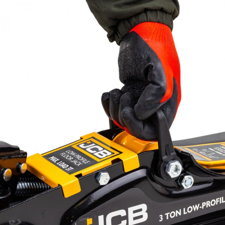 Хидравличен нископрофилен крик тип „крокодил“ JCB 3 тона, 85–380 мм