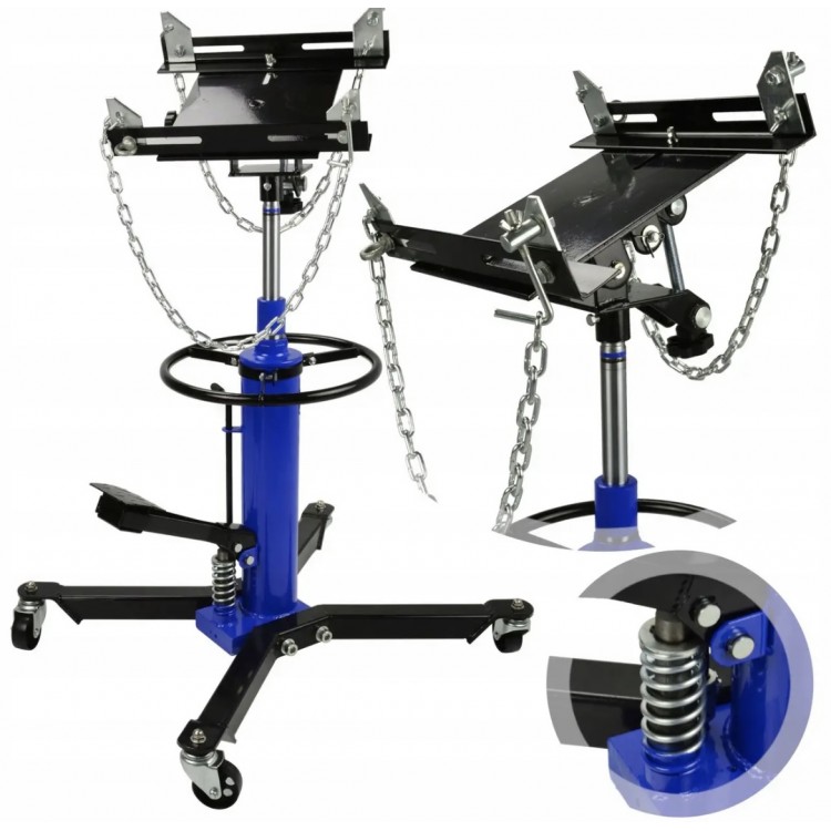 Хидравличен крик за скоростни кутии с двойна помпа STAHLMAYER  , 500 кг, 1800 мм